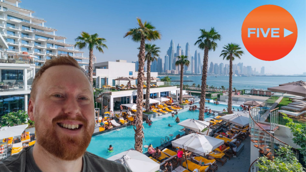 FIVE Palm Jumeirah Dubai beach resort, Palm Jumeirah, United Arab Emirates